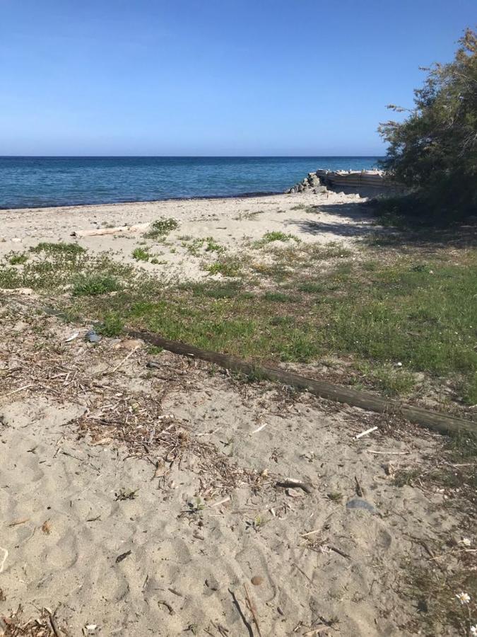 Апартаменты Corsica Studio Face A La Mer Moriani Plage Сан-Николао Экстерьер фото